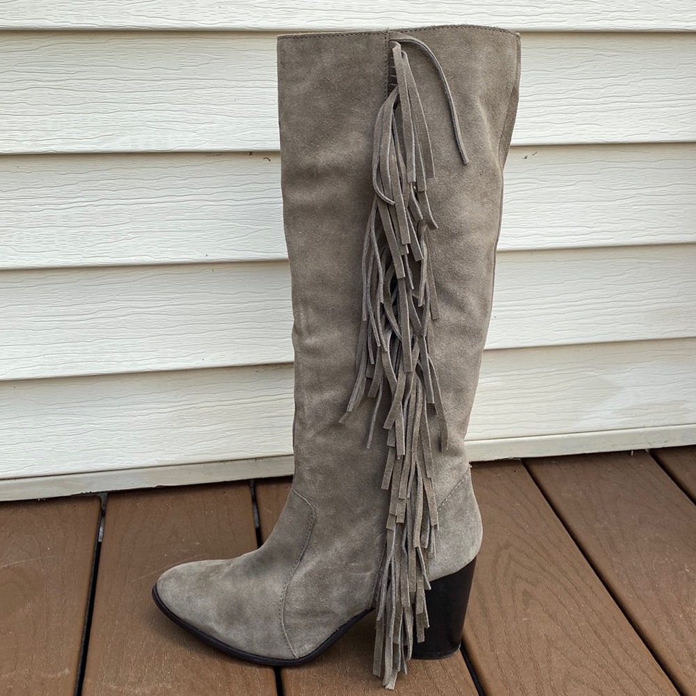 COPY - Luichiny Fringe Suede Boots